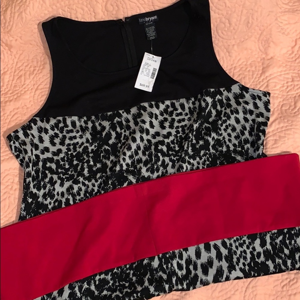 NWT Leopard print dress
